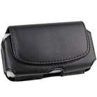 RIM BlackBerry Curve 8350i Black Leather Pouch Case Cover