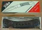 Sciko Stainless Steel Blade Folding Pocket Lock Hunting Knife NEW 