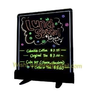  Framless Chalkboard Business Signs Neon Signs Electronic 