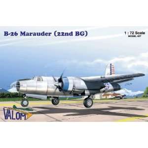   MODELS   1/72 Martin B26 Marauder 22nd BG Bomber (Plastic Models