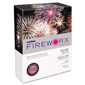   Fireworx Multipurpose Color Paper, 24lb, 8 1/2 x 11, Firecracker 