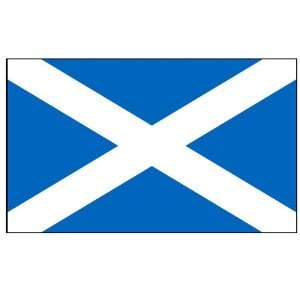    Scotland 6 x 10 Nylon Flag With Cross Patio, Lawn & Garden