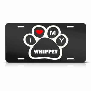  Whippet Dog Dogs Novelty Animal Metal License Plate Wall 