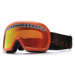  VON ZIPPER FUBAR OFC Orange Metallic Snow Goggles Sports 