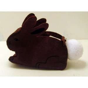   Easter EAB8607 Small Fabric Easter Bunny Fabric Bag 
