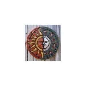  SUN & MOON WITH GLASS INLAY, Size 22 INCH (Catalog 