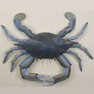 Blue Claw Crab Wall Sculpture 