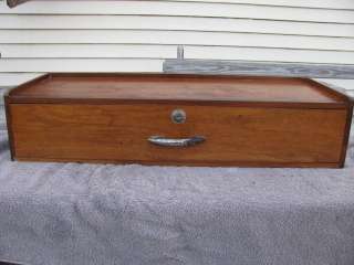 Gerstner B 26 riser base walnut machinist tool chest box  