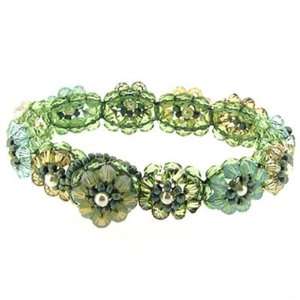  Cape Cod Blooming Crystals Bead Bracelet Kit Arts, Crafts 