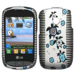 Turtles TracFone LG LG800G 800G Faceplate Snap on Phone Cover Hard 