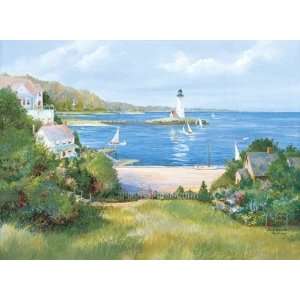  Lighthouse Cove Wall Mural