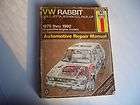 1975   1992 VW RABBIT, VW GOLF, VW JETTA, VOLKSWAGEN REPAIR MANUAL by 
