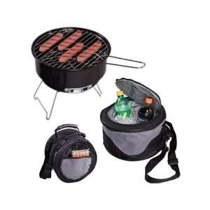 Grill   Mini grill. Portable cooker and cooler combo set, grill 
