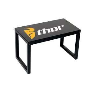 NEW THOR LOGO BENCH, BLACK, 30 INCHES LONG