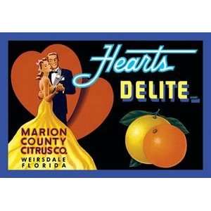 Hearts Delight   Paper Poster (18.75 x 28.5) 