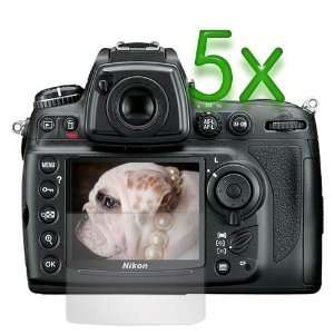 GTMax 5 Pcs LCD Screen Protector for Nikon D700 Camera 