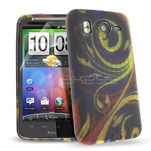   Gel Case Cover for HTC Desire HD with Screen Protector Electronics