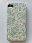 Apple Iphone 4 4G 4S Classic Pattern Hard Case Cover Green