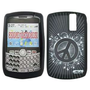  Blackberry Curve 8300/8310/8320/8330 PEACE Sign Silicone 