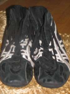 ASICS Mens WRESTLING Martial Arts Shoes Black Suede SIZE 14  
