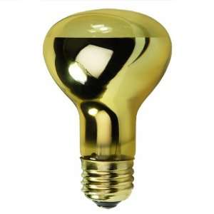 50 Watt Light Bulb   Yellow   R20 Reflector   120 Volt   5000 Life 