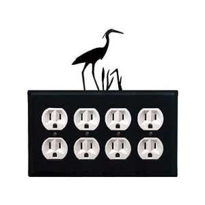  Loon   Quad. Outlet Electric Cover Electronics