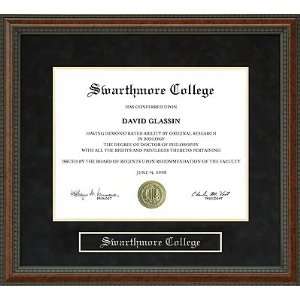  Swarthmore College Diploma Frame