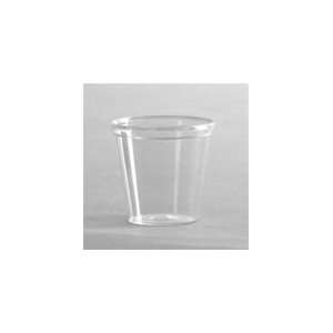  Shot Glass Portion Plastic Cup Clear 1 Oz. 2500  Case 