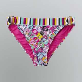 Floral meets fun in these Joe Boxer juniors swim bottoms that feature 