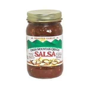 Green Mountain Gringo Roasted Garlic Salsa 16 oz. Jar  