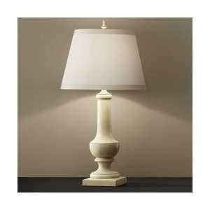   Table Lamp, 1 Light, 150 Total Watts, Empire White