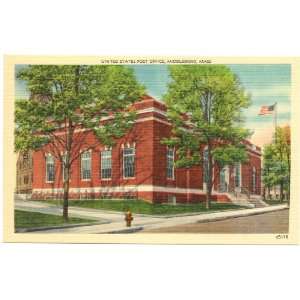   Vintage Postcard United States Post Office   Middleboro Massachusetts