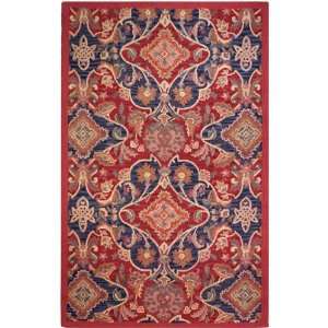  Claudia Rug 5x8 Byzantine Red