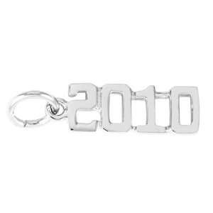 Sterling Silver Class of 2010 Charm Arts, Crafts & Sewing