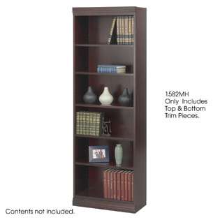 Safco Products Safco 1582MH Baby Bookcase Trim Kit, 24W Mahogany at 