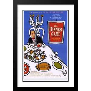  The Dinner Game 20x26 Framed and Double Matted Movie 