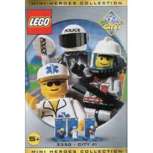  LEGO City Center 3350 Mini Heroes Collection #1 Toys 