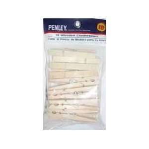  Penley #023 18PK WD Spring Clothespin