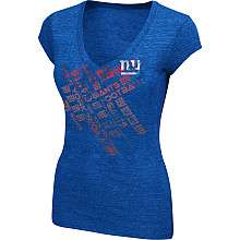 New York Giants Womens Forever Fan T Shirt   