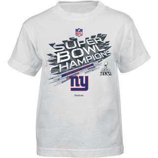 Youth T Shirts Reebok New York Giants Super Bowl Champions Youth (8 20 