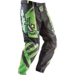  Fly Racing F 16 Youth Pants Green/Black 26 Sports 