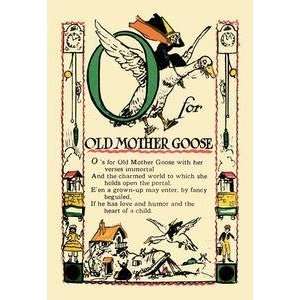  Vintage Art O for Old Mother Goose   07435 3