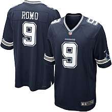 Youth Nike Dallas Cowboys Tony Romo Game Team Color Jersey (8 20 