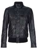 Gucci Leather Jacket   Spk   farfetch 