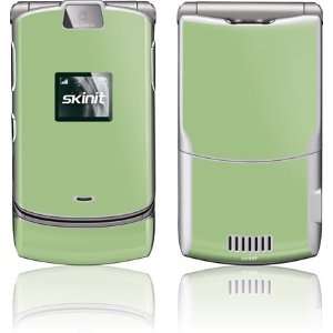  Sage Green skin for Motorola RAZR V3 Electronics