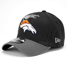   New Era Denver Broncos Classic 39THIRTY® Black Structured Flex Hat