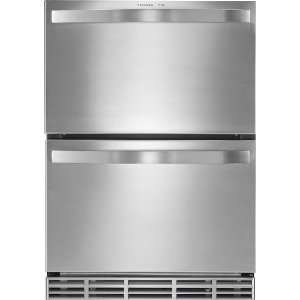  ICON Designer E24RD75HSS 24 Counter Depth Double Drawer Refrigerator 