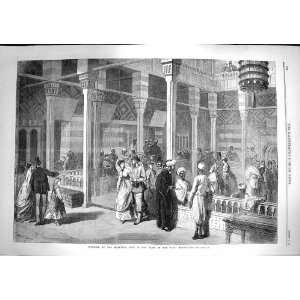  1867 Interior Egyptian Okel Park Paris Exhibition Art 