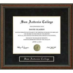 San Antonio College (SAC) Diploma Frame 