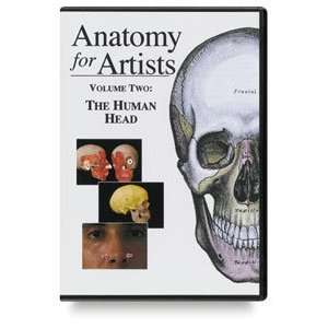  Anatomy for Artists DVDs   The Human Head, 34 min, Volume 